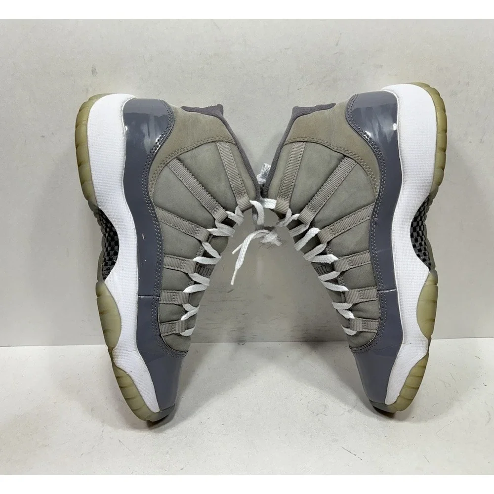 Nike Air Jordan 11 Retro Cool Grey Size 6Y 378038-005 Shoes Sneakers